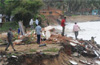 Mangaluru: Four houses damaged after sea erosion in Ullal